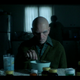 David takes a sip of soup as he’s surrounded by medication.